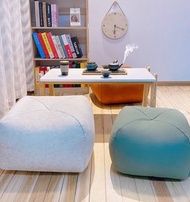 豆沙包豆袋凳, 櫈椅, 沙發梳化, 懶人豆袋榻榻米方形坐墊, 沙發梳化, 櫈, 凳, 椅|Lazy bean buns stool, tatami beanbag sofa, chair, stool