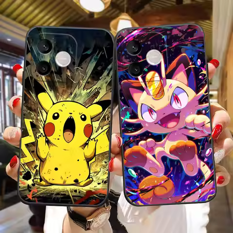 Anime P-Pikachu G-Gengar Phone Case For HUAWEI NOVA 3I 7I 8I HONOR 600 400 90 X6B X6D X7A X7B X7D X8