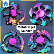 Rainbow Fidget Spinner Colorful Gasing Tengan Toy Game Pemutar Mainan Lionheart Phonix Ninja Demon A