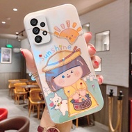 Vỏ điện thoại Samsung A53 5G A13 A23 A33 A73 5g A32 A52 A72 sáng bóng Ốp nhựa mềm Galaxy A13 A53 A23