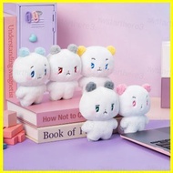 NS3 PLAVE MMMM Plush Figure Happy Plave Day Plushie Keychain Bag Charm toys for kids girl SN3