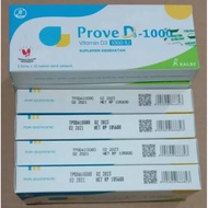Vitamin D3 Devit 1000iu And Prove D3 1000iu