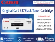 CANON Genuine Original Toner - 337 - CART 337 / CRG 337 / CARTRIDGE 337 / CANON 337 (Black)