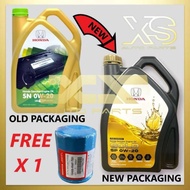 Genuine Fully Synthetic Ultra Green SN 0W-20 Engine Oil + (FREE) Honda Oil Filter 0W20