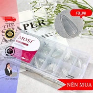 [Fitomagia02] Mosi Pink Stamp Overlay Nails - Many Forms - Quality Overlay Nails - 504 Nails/Box