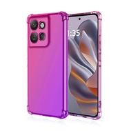 For Motorola MOTO G15 G05 Edge 50 Neo Gradient Soft TPU Anti-Drop Transparent Mobile Phone Case