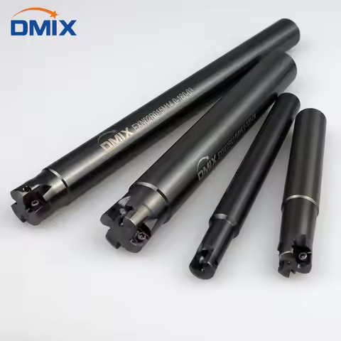 DMIX EXN02R Milling Cutter Bar LNMU0202 Fast Feed Double-sided Insert Tool milling Holder LNMU0202ZE