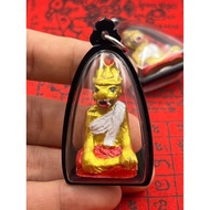 [威猛法脉之祖/亲手彩绘] 阿赞甩 虎头鲁士 萨民派 布周十面派 | [Master of Authority] Arjan Lak Tiger-Head Lersi Samingprai