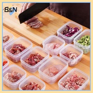 B&N   Refrigerator Meat Freezer Box Compartmentalized Freezer Box Airtight Box Food Storage Box .
