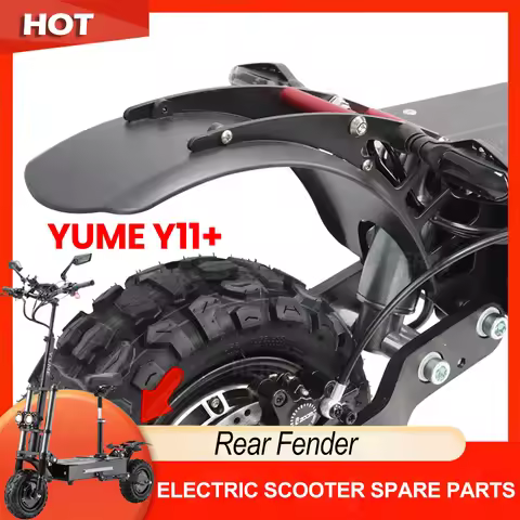 Original YUME Y11 / Y11+ Front Fender & Rear Fender for 11-inch Electric Scooter Mudguard Wheel Cove
