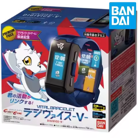 New Bandai Digimon Adventure Watch Life Bracelet Anime Figures Vital Bracelet Be Sirius Ghost Game D