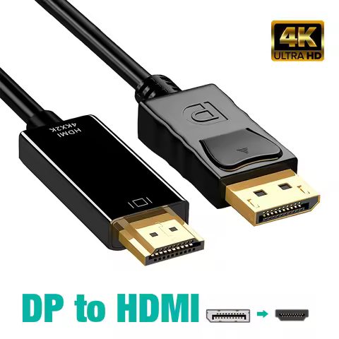 3M 5M DP to HDMI-compatible DVI VGA Cable 4K 60Hz DisplayPort to HD Adapter Display Port Video Audio