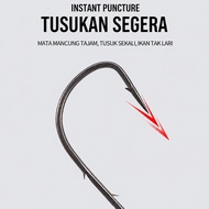 Kail Root Fishing Mustad / Kail Jig Rock / Kail Pancing Umpan Lembut Anti Karat Tajam STOK SEDIA