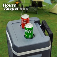 妙管家 伸縮拉桿式拖輪保冷冰桶18L HKI-018/ 鐵灰色