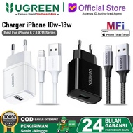 IPHONE Ugreen Charger Mfi Fast Chargingiphone 10W 20W 30W Black Adapter