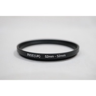 Rise Step Up Filter Ring 52mm - 52mm 52 mm - 52 mm stepup 52 - 52