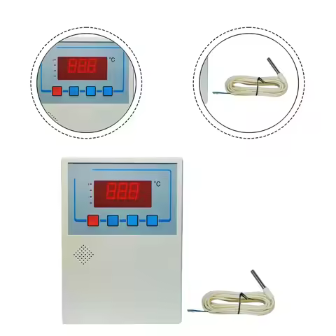 SM909-A Temperature Controller 220V for Aquaculture For cooling and Heating with Wall Mount Design a