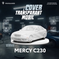 Transparent Car Cover for Mercy C230 Mercy C230 Sedan Plastic Car Cover Thick Mercedes Benz C230 Pla
