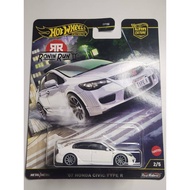 Hot Wheels Ronin Run 2 Honda Civic Type R white