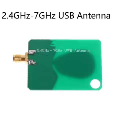 UWB-1P Ultra Wideband Antenna 2.4GHz-7GHz RF Antenna Module SMA Interface for Communication Devices