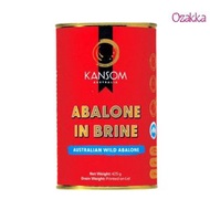 澳洲凱盛 - 鹽水黑邊野生即食罐頭鮑魚 一頭110g (紅罐) | 澳洲野生捕獲