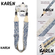 KARENGOODS Camera Shoulder Strap, Top-grain Genuine Leather Quick Release Micro Single Strap, Adjust
