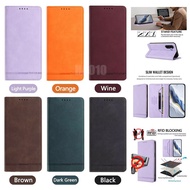 For OPPO F17 F19 Pro F21Pro F23 F25Pro case Flip leather protective cover, card insertion phone case