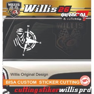 Compass dakar cutting sticker