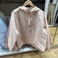 UNIQLO Upf50สำหรับผู้หญิงของแท้เสื้อผ้ากันรังสียูวีชุดกันแดดแบบพกพา465466/467410สไตล์เกาหลี2024