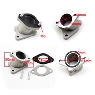 Carb Carbretor PZ30 PZ27 Rubber Adapter Inlet Intake Manifold Pipe for CG125 CG150 200cc 250cc ATV Z