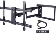 FORGING MOUNT Long Extension TV Mount/Wall Bracket Full Motion with 30 inch Long Arm for Corner/Flat