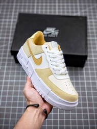 Nike Air Force 1 "Pixel" 白棕像素