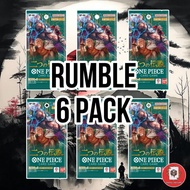 [PACK & RUMBLE] 6 PACK ONE PIECE CARD GAME OP-08 (LIVE RIP ONLY)