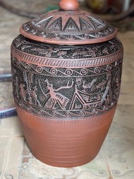 Lu gạo Trống Đồng vại gạo sành hàng chuẩn Bát Tràng dung tích từ 10kg-30kg