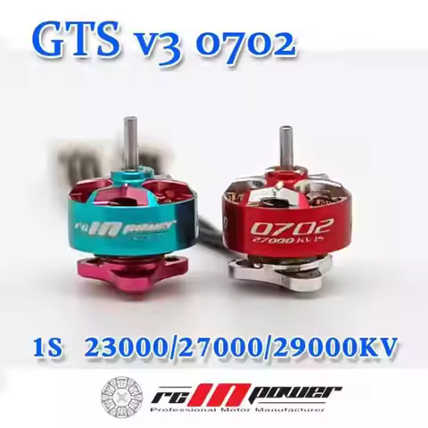 rcinpower Gts V3 0702 27000kv 29000kv Motors Double-ball Bearing Micro Brushless Motor For Rc Fpv Ra