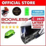 🏆LATEST V7 SG Helmet Headset Bluetooth id221 MOTO A1 SG Edition Version 7 Headphones Earphones Intercom Motorcycle