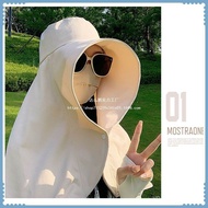 Sun Hat Bucket Hat Outdoor Shawl Neck Sunshade Protect Cycling Ultraviolet Summer Cover Face Sun Hat
