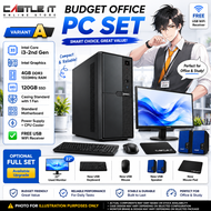 FULL SET BUDGET OFFICE HOME USE GAMING PC Desktop Core i3 i5 i7 Nvidia Intel GTX750 USED
