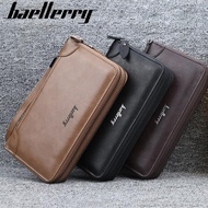 BAELLERRY S6702 P67 Men's and Women's Long Leather Wallet