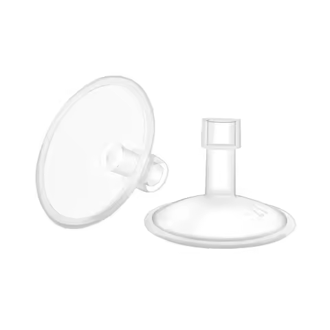 2Pcs Ultra-Flat & Wide Opening Angle Shield Compatible with Medela/Lansionh Breast Pump, for Persona