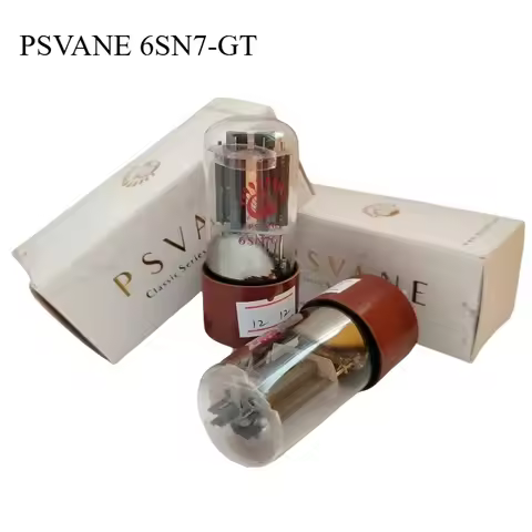 Brand new PSVANE 6SN7-GT Vacuum Replace 6N8P 6H8C 6SN7 GZ34 274B 5Z3P Hifi Audio Vintage Tube AMP DI