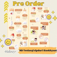 [PAYMENT]MD Teolaegi zipduri (Baekhyun) 1ST MD