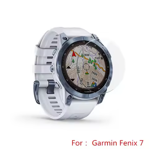 2Pcs Tempered Glass For Garmin Fenix 7S 42mm Watch Screen Protector For Garmin Fenix 7 7X Fenix7 47m