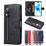 Luxury Zippered Flip Case for Motorola Moto G96 G06 G86 Power G56 G66J G66Y G85 G75 G55 G35 G05 G15 