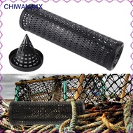 [chiwanji4x] Lightweight Cast Net Fishing Cage with Mesh Feeder Fish Trap for Eel Crawfish and Lobst