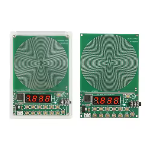 DC 5V 0.01Hz~100000Hz FM Schumann Wave Signal Generator Sine Wave Signal Generator Micro USB Interfa