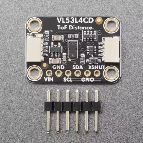 5396 1PCS VL53L4CD flight time distance sensor 1 to 1300mm compatible with STEMMA QT Qwiic