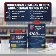Nippon Pa int 9700 Plus 2.1 2K High Solid Clear With Hardener 3Set/6Set/12Set(1Box)