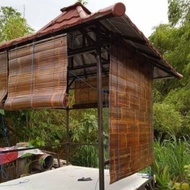 Tirai bambu Tinggi 150 x Lebar 200 / kerey bambu / kere / kerey / wide / wide bambu / Tirai Bambu Gu
