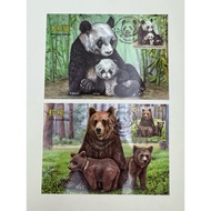 Belarus Stamps 2024.11.22 Belarus and Chinese Animal Group-Extreme Original Picture Card 2 Full